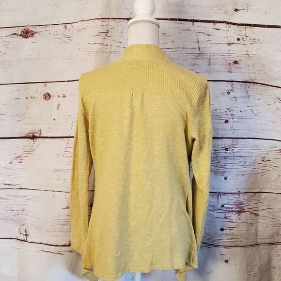 Eileen Fisher Draped Cardigan Size Large Petite - Picture 3 of 6